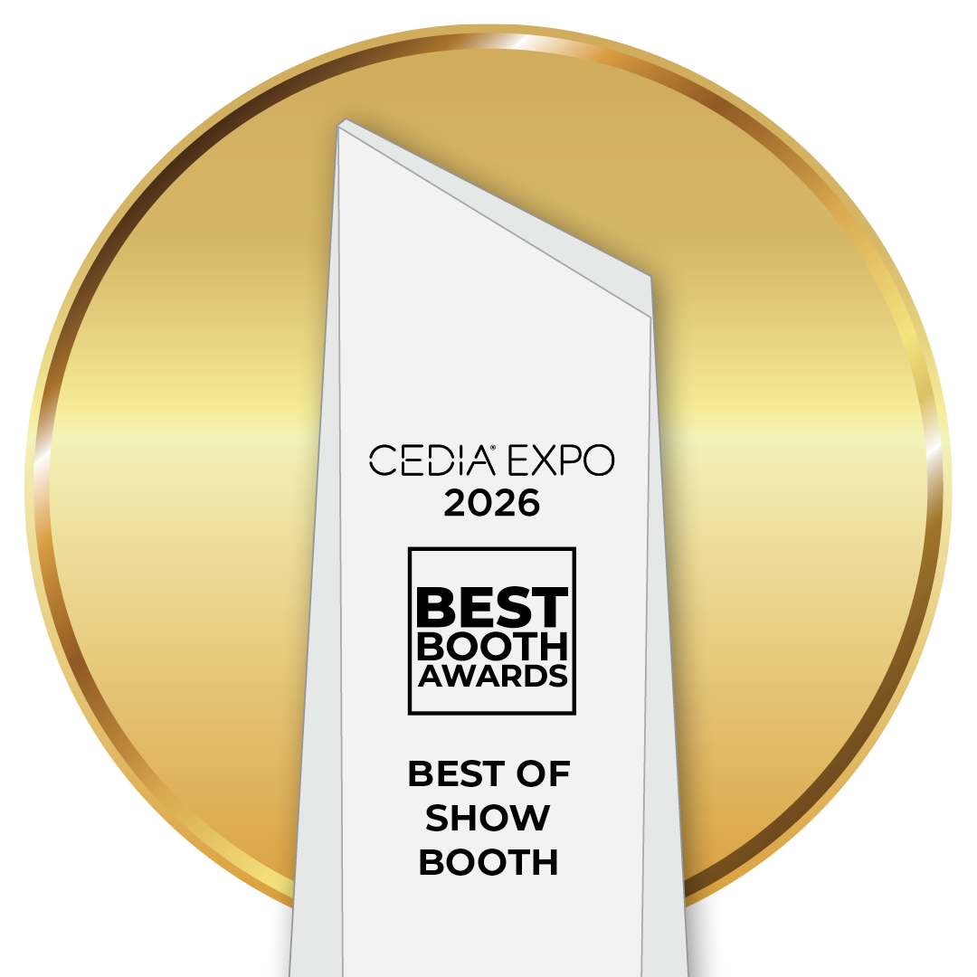 CEDIA Expo 2026 Best Booth Awards - Best of Show Badge
