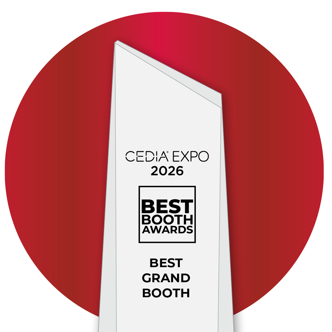 CEDIA Expo 2026 Best Booth Awards - Best of Show Badge