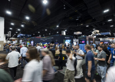 Crowded show floor at CEDIA Expo 2026.