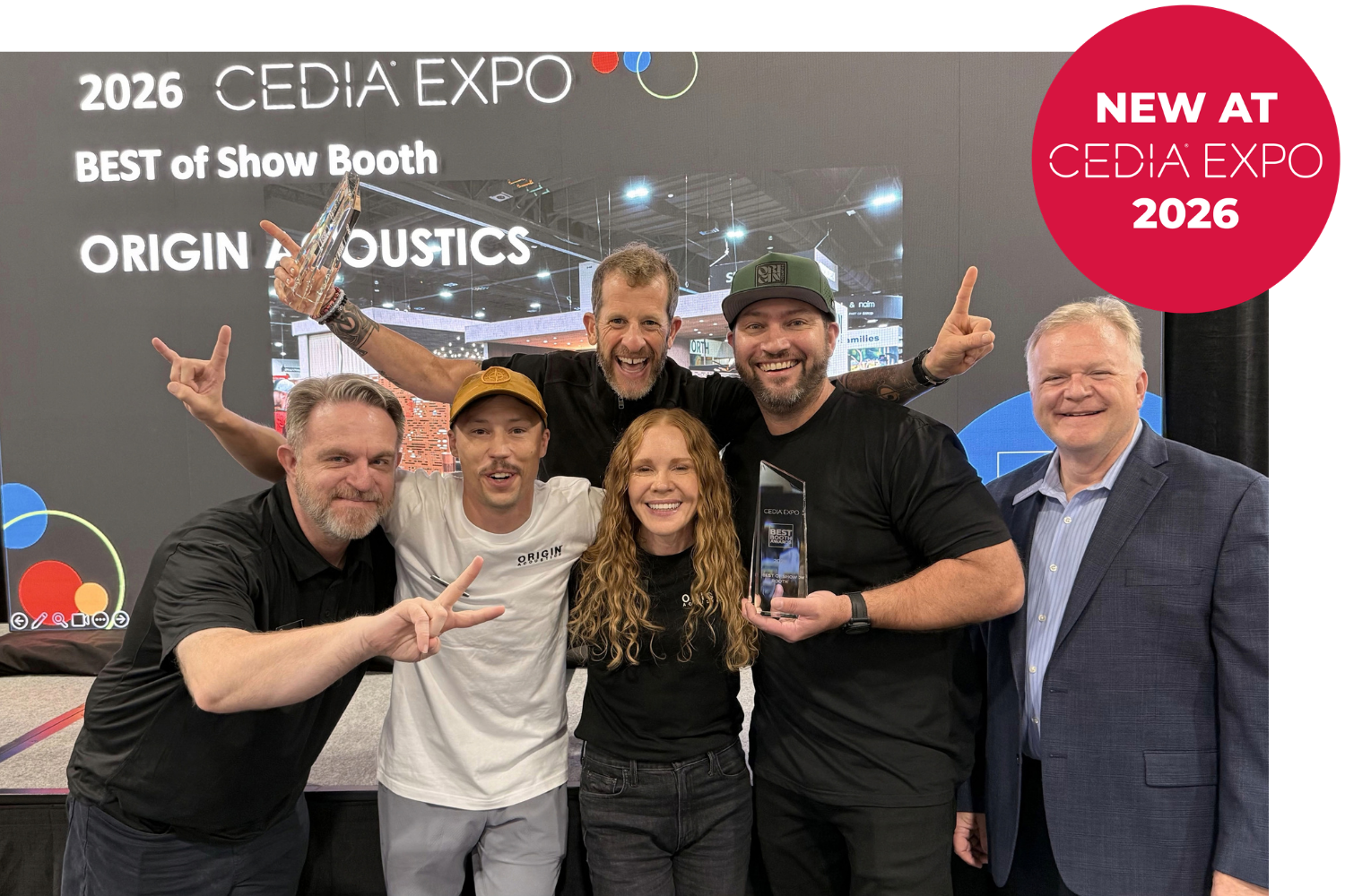 Best Booth Awards ceremony at CEDIA Expo 2026.